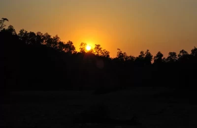 Sunset in Rajaji National Park