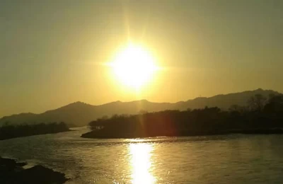 Sunset at Chilla, Rajajaji National Park. 