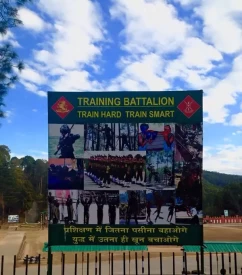 Kumaon regiment centre at Ranikhet