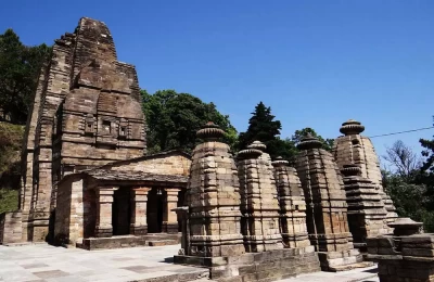 Sun Temple at katarmal near Ranikhet.