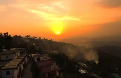 Sunset at Naini Village, Majkhali, Ranikhet