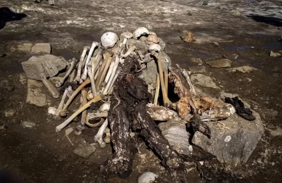 Mysterious remains at Roopkund