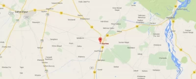 Direction Map for Roorkee Railway Station