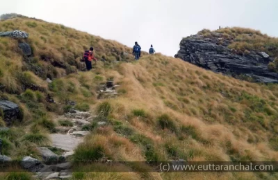 Trekking towards Rudranath