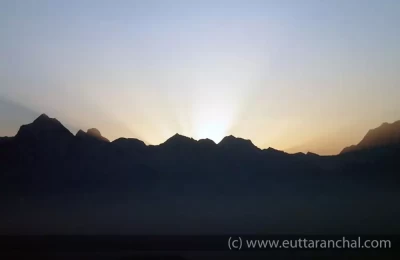 Sunrise in Rudranath