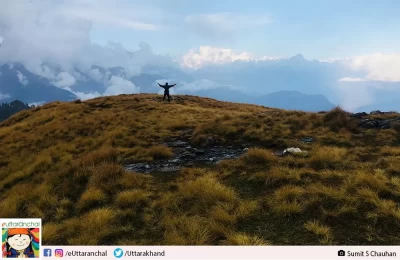 During Rudranath Trek