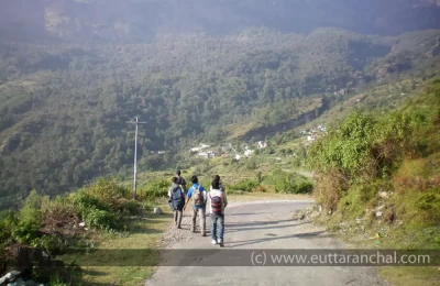 Road from Gopeshwar to Sagar Village