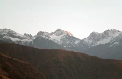 Picture of Himalayas seen from Rudranath