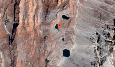 Top View of Sapt Kund Lakes