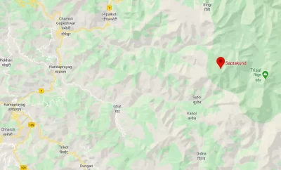 Location Map of sapt Kund