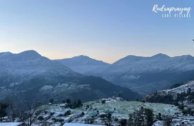 Sari Village during winters