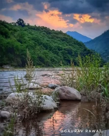 Nyar River in Satpuli