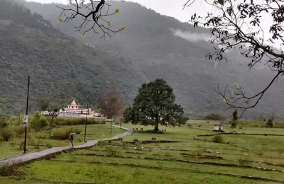 Bhuvaneswari devi temple in Bilkhet near by Satpuli, Pauri