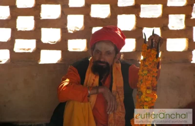Saint in Sidhbali Temple