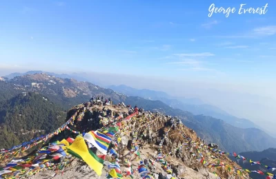 View from George Everest Summit