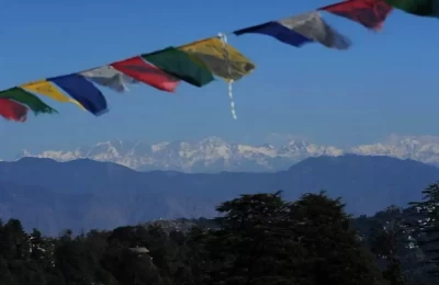 Himalayan views from George Everest House