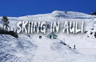 Skiing In Auli