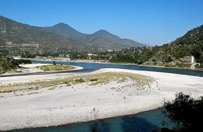 Alaknanda River in Srinagar