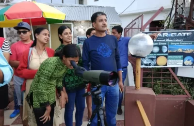 Himalaya peak show at Stargate Observatory