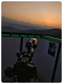 Shooting the sun rise from stargate observatory