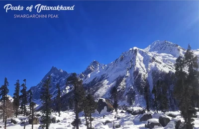 Swargarohini Peak view from Har Ki Dun
