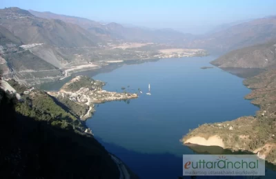 Old Tehri submerging in Dam Water