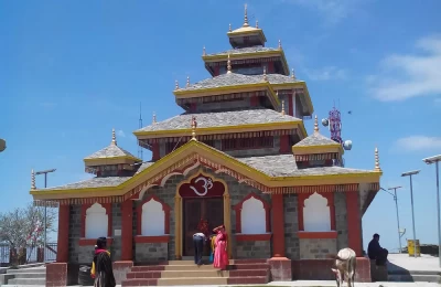Surkanda Devi temple situated at Chamba Mussoorie road(near Dhanaulti) in Tehri District.
