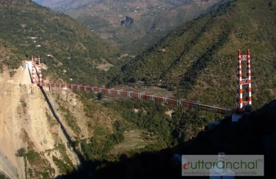 Suspension Bridge over Bhillangna River