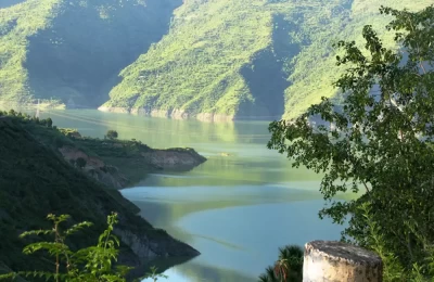 52 sq km lake created by Tehri Dam