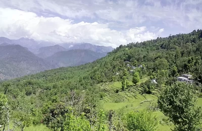 View of Thal - Pithoragarh.