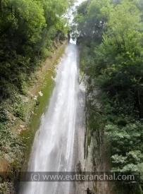 50 mts is the height of waterfall