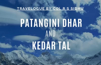 Travelogue: Kedartal - Patangini Dhar with Audens Col