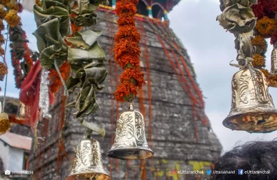 Tungnath temple view in May 2019.