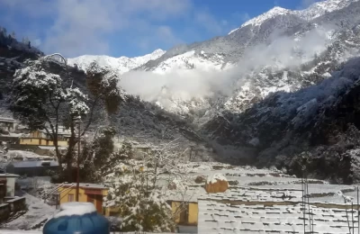 Urgam Valley after snowfall