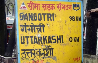 Distance Chart in Uttarkashi