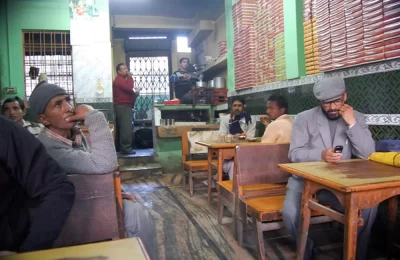 A small sweet shop in Uttarkashi