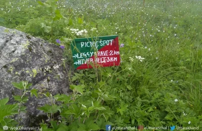 sign board in Valley of flowers