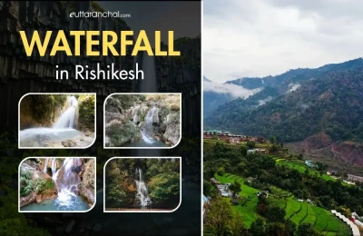 Waterfalls in Rishikesh