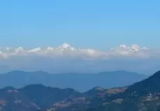 Majestic views of Himalayas from the Camps