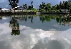 An alluring view of Barsu lake, Barsu village, Uttarkashi.
