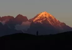Himaalaya view from Bhrigu Lake