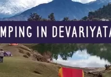 Camping in Deoria Tal