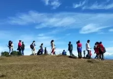 Highest point of Chirbatiya - Patangniya Top