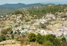 View of Dwarahat Town