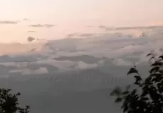 Snow capped Himalayas - view from Kausani