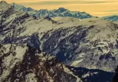 Sunrise from the Summit of Kedarkantha Peak