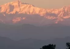 Sunrise at Khirshu, Uttarakhand