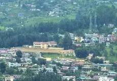 Lohaghat Town from Mayawati road