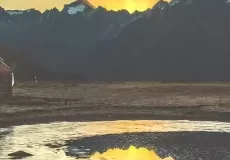 Sunrise at Budha Madmaheshwar