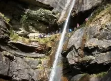 Waterfall on the way of Atri Muni ashram of Mandal, Chamoli.